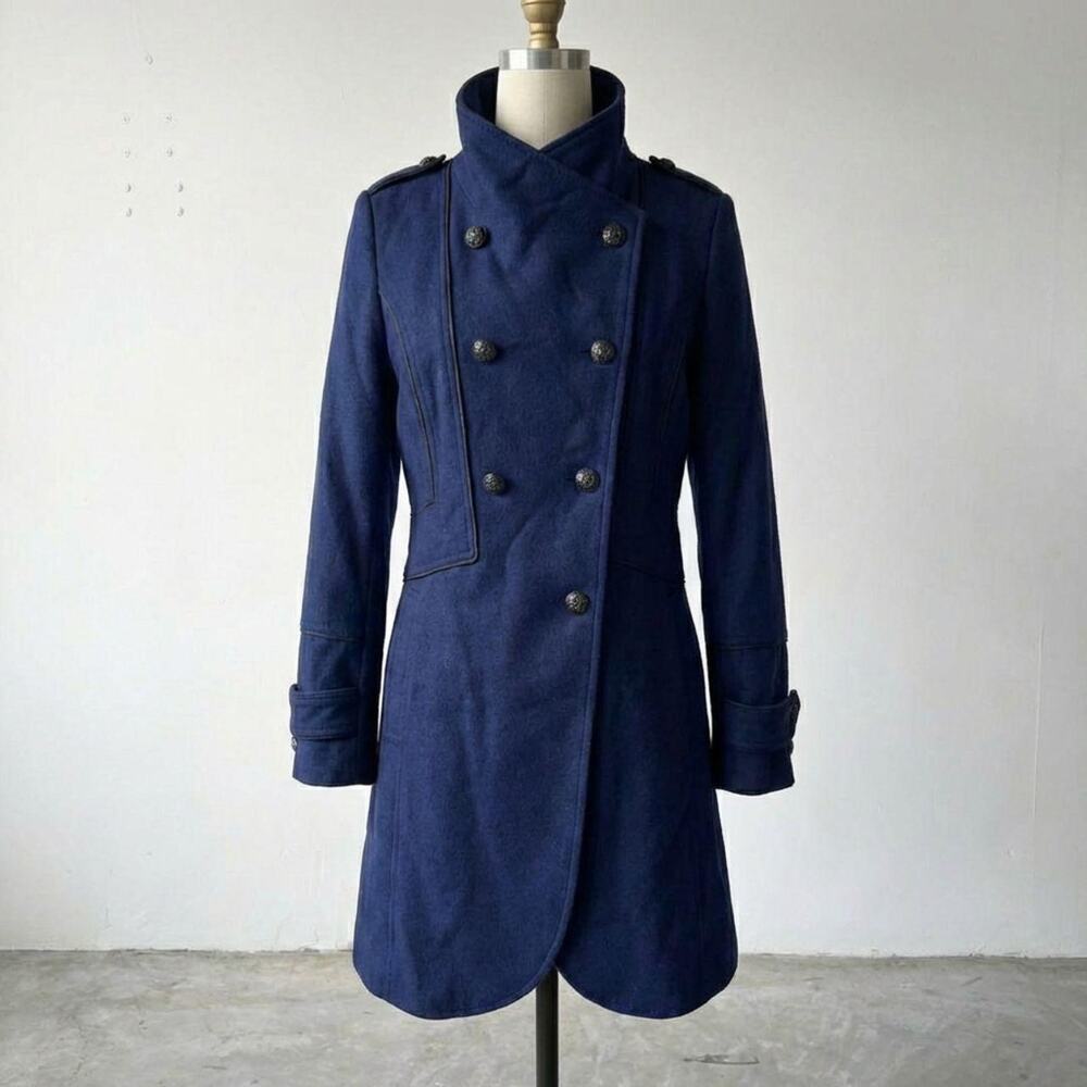 Indie Sleaze Hooded Military Napoleon Jacket 90s Vamp